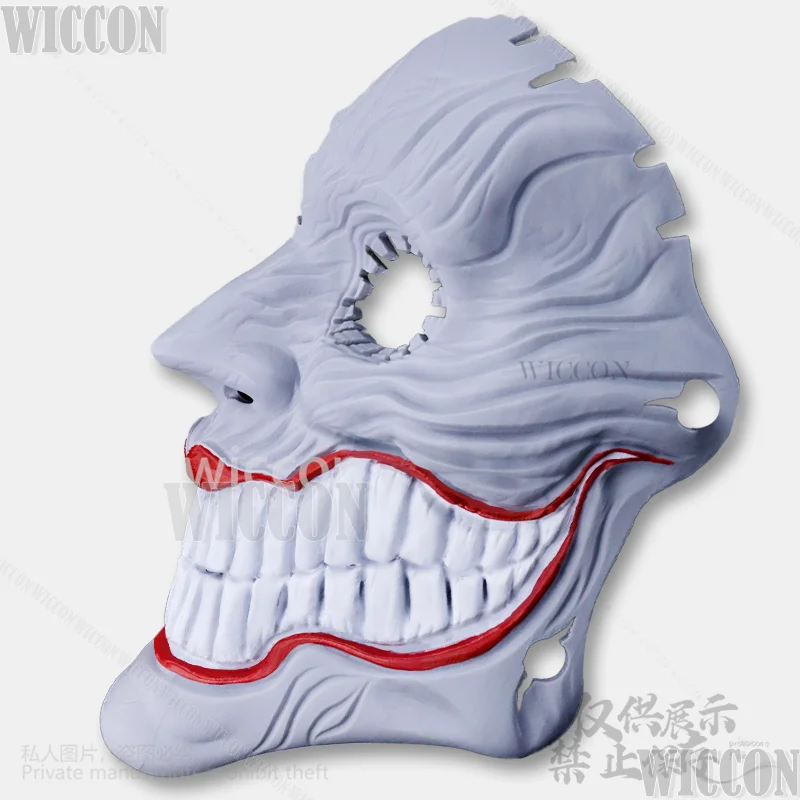 Aira Shiratori Cosplay Anime Dandadan 3D Mask Hard Plastic Props Customized For Halloween Christmas Party Gifts Woman Girls