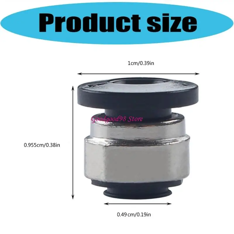 

PTFE Tubing Connector 3D Printer Accessories Plastic Feed Pipe 3D Printer PTFE Feed Tube Connector for X1/P1