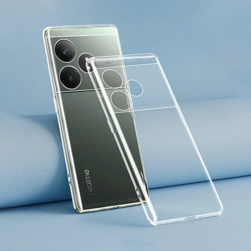 Soft Transparent Phone Case for OPPO Realme GT Neo6 Neo 6 SE 6SE Neo6SE 5G Clear Silicone Camera Protective Mobile Cover Housing