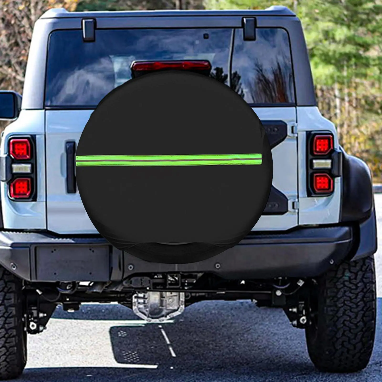 Per auto Copriruota riflettente 4 pezzi Rimorchio RV Copriruota riflettente Resistente Sole Pioggia Borsa di protezione dalla neve Automotive