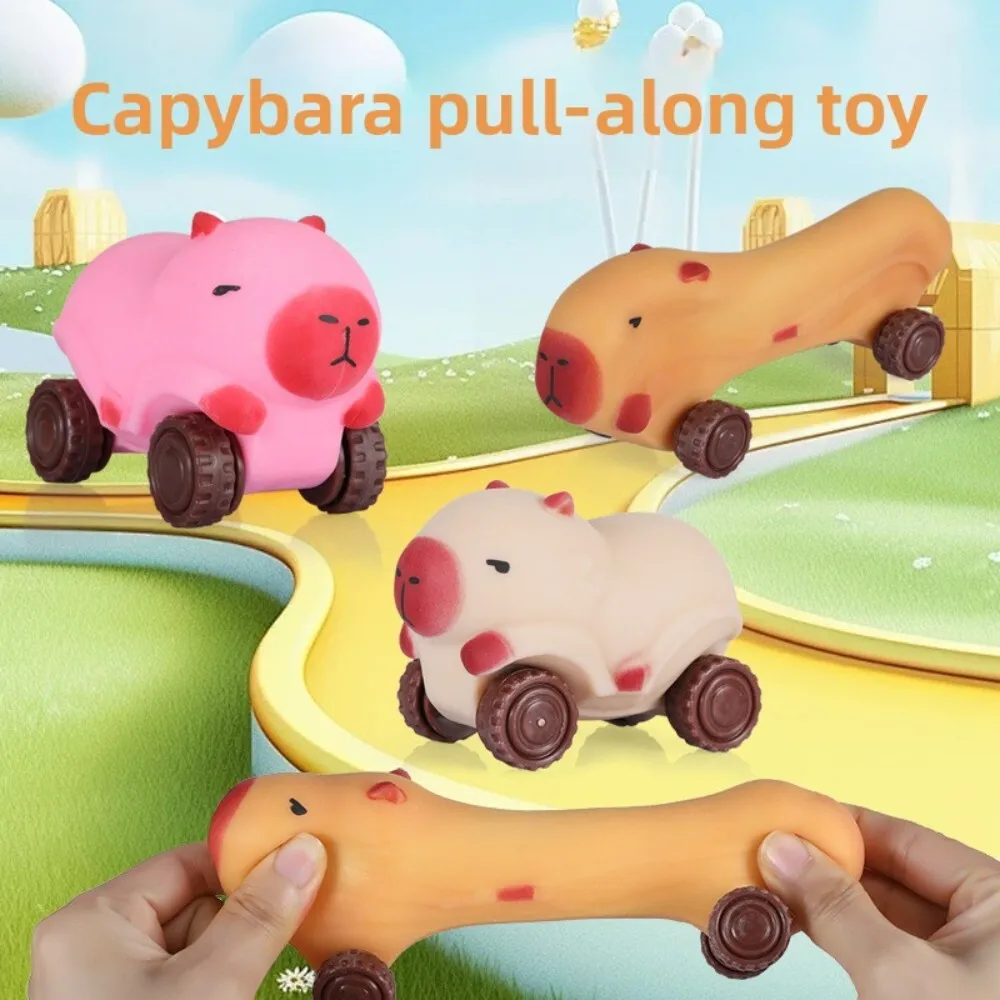 

Stress Relief Fidget Toy with Wheels Sand Filled Sliding Car Fun Sensory Play for Kids and Adults Durable Plastic Pull Toy