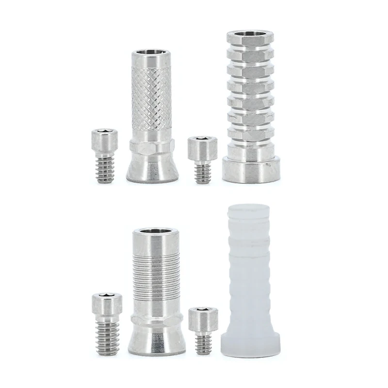 Dental Lab Ti Base Abutment Non-Hex Temporary Cylinder Oral Care Accessories Implant Replacements