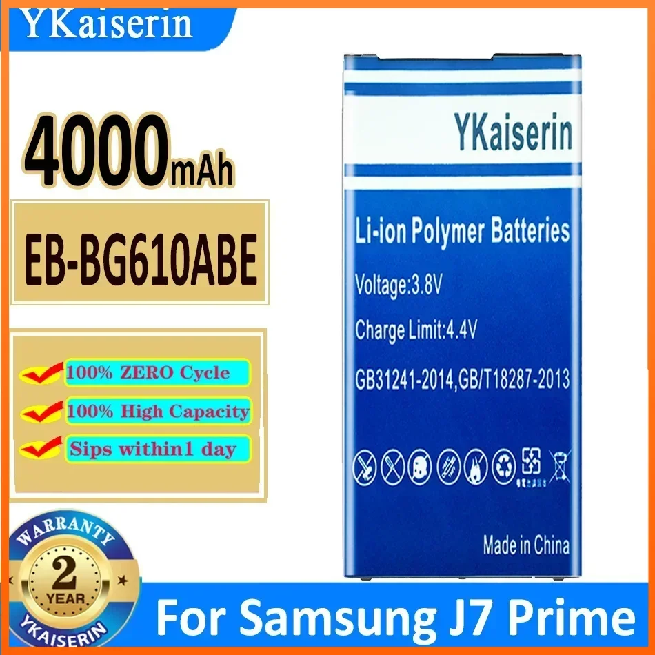 YKaiserin EB-BG610ABE 4000mah Battery For Samsung Galaxy J6 Plus J6+ SM-J610F / J4+ J4PLUS 2018 SM-J415 / J4 Core J410 bateries