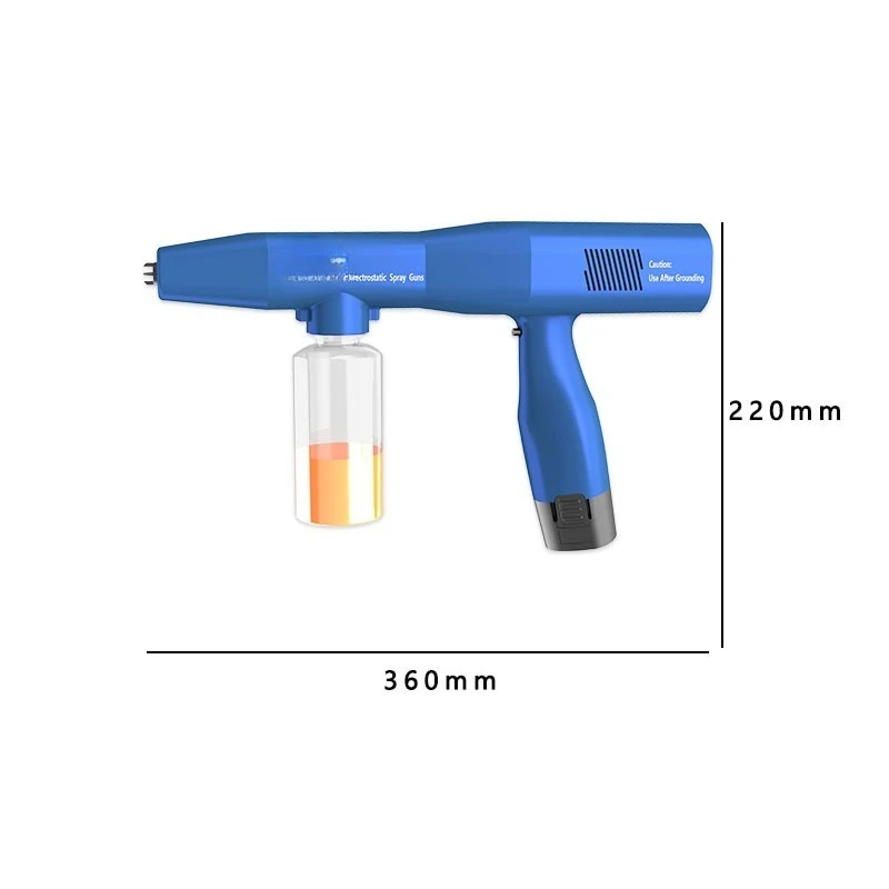 Powder liquid flocking small spraying machine, electrostatic spraying gun multi-functional spraying machine