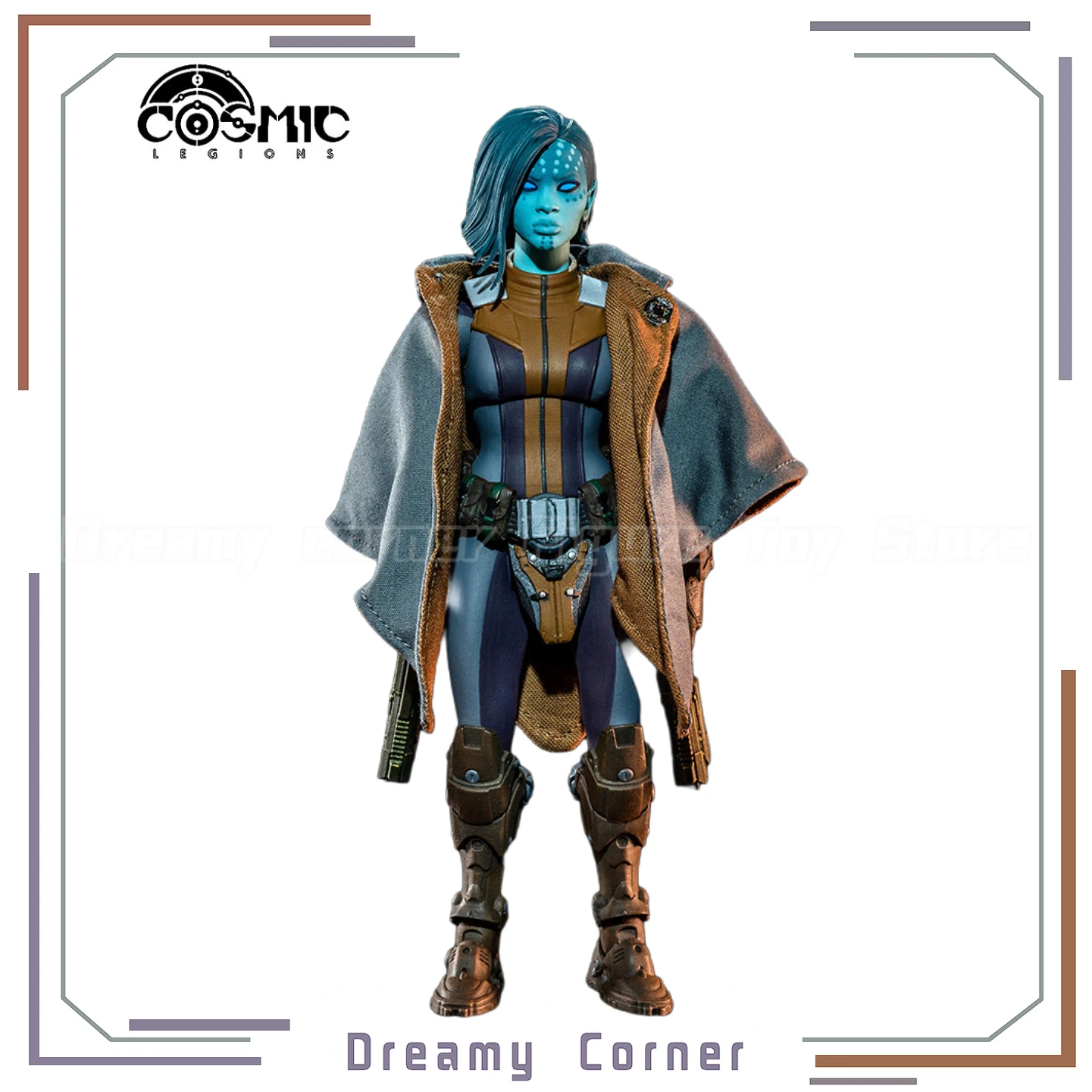 

【В наличии】Оригинальная фигурка Four Horsemen Studios Cosmic Legions ZEERIAN SPYRE 1/12, игрушечная модель, подарки