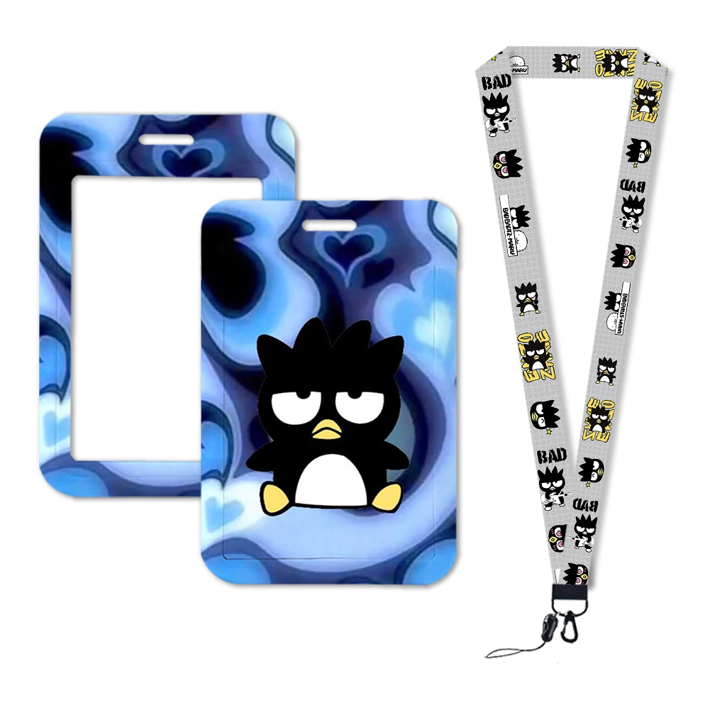 W Lanyards Card Neck Strap BADTZ-MARU Lanyards ID Badge Holder Keyrings Accessories Gifts Keychain Key Holder Hang Rope