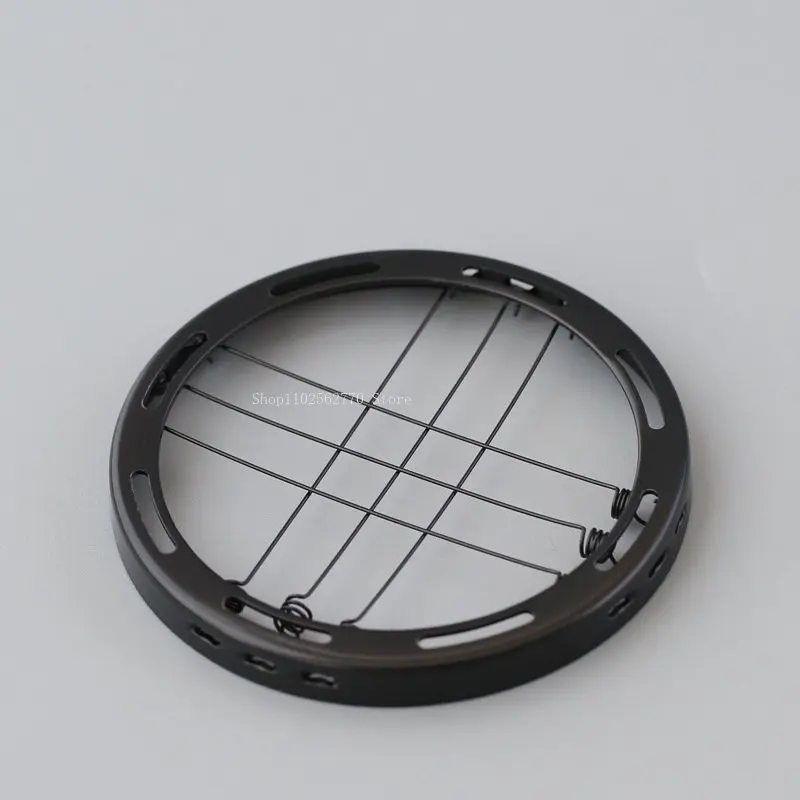 6cm Alloy Carbon Frame Incense Fire Insulated Charcoal Plate DIY Household Carbon Inventory Incense Frame Incense Supplies