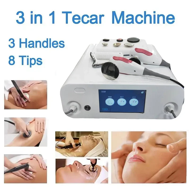 448KHZ INDIBA 2023 أحدث إسبانيا التكنولوجيا Tecar التجويف نظام العناية بألم الجسم RET CET RF آلة ضئيلة لتخفيف الوزن Indiba