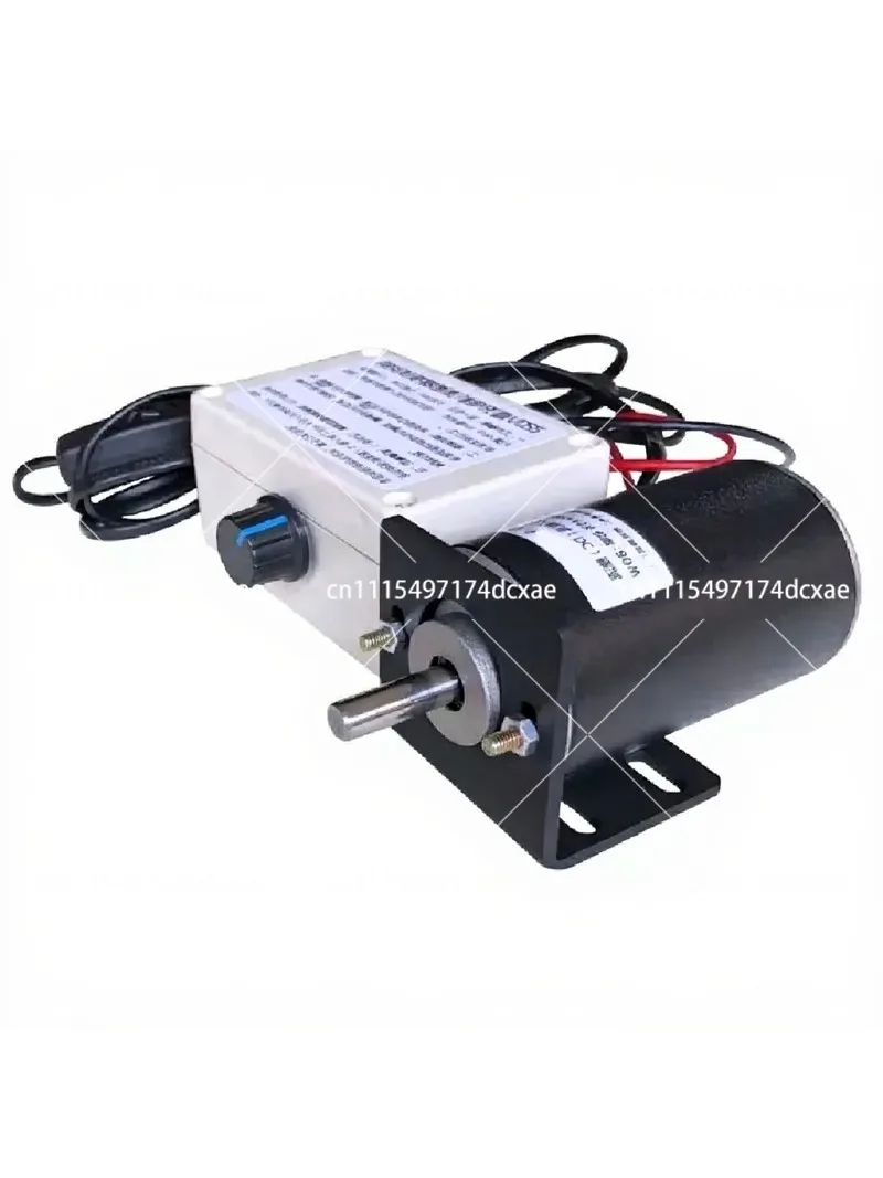 220V 80W High Speed Micro Permanent Magnet DC Motor Carbon Brush Ball Bearing Table Drill Grinder