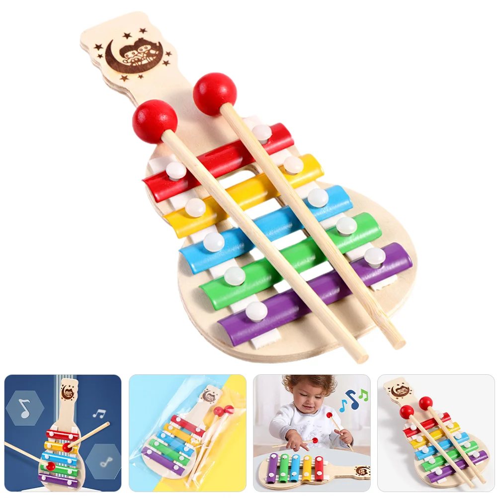 Xilófono para niños, juguete para bebés, instrumentos musicales, instrumentos de percusión de madera para niños pequeños