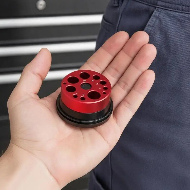 Red Dust Extractor Attachment for Impact Drills Mess-free Dust Debris Removal Tool for Electrician Carpenter Drilling Work