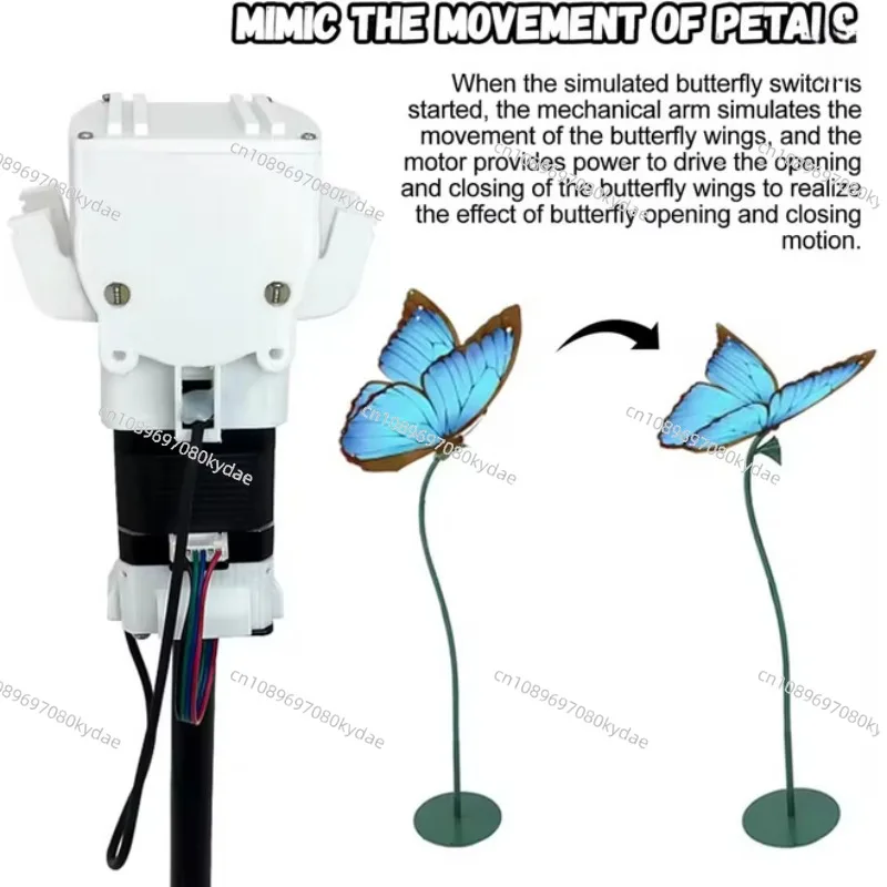 

Автоматическое устройство для открывания и закрывания бабочек с моторным приводом для декора свадеб, вечеринок и DIY-проектов