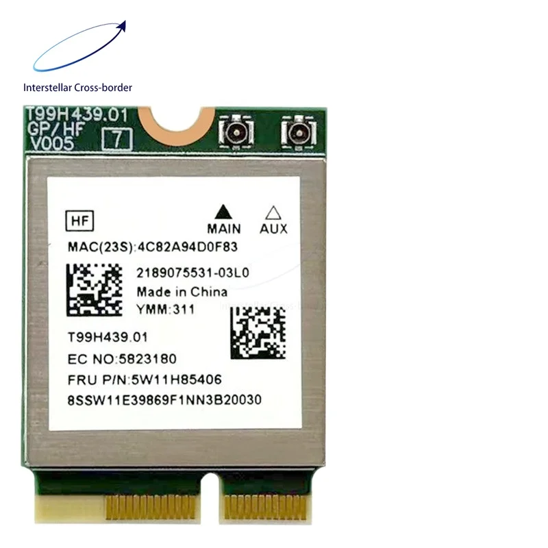 

For Notebook/Desktop 7927 Tri-Band 8778M Bluetooth 5.4 Gigabit WiFi7 M.2 Wireless Network Card