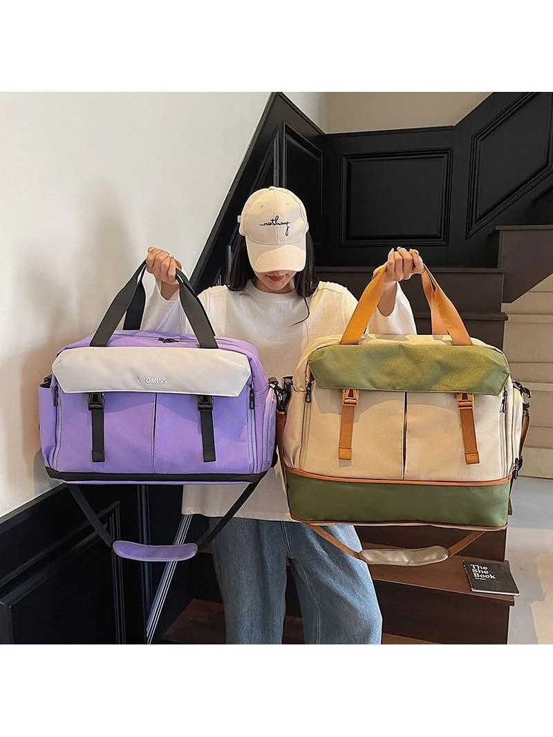軽量トラベルバッグ-吊り下げ式荷物入れ-短期旅行-寮用パッキングバッグ-高い美的価値-学生に便利