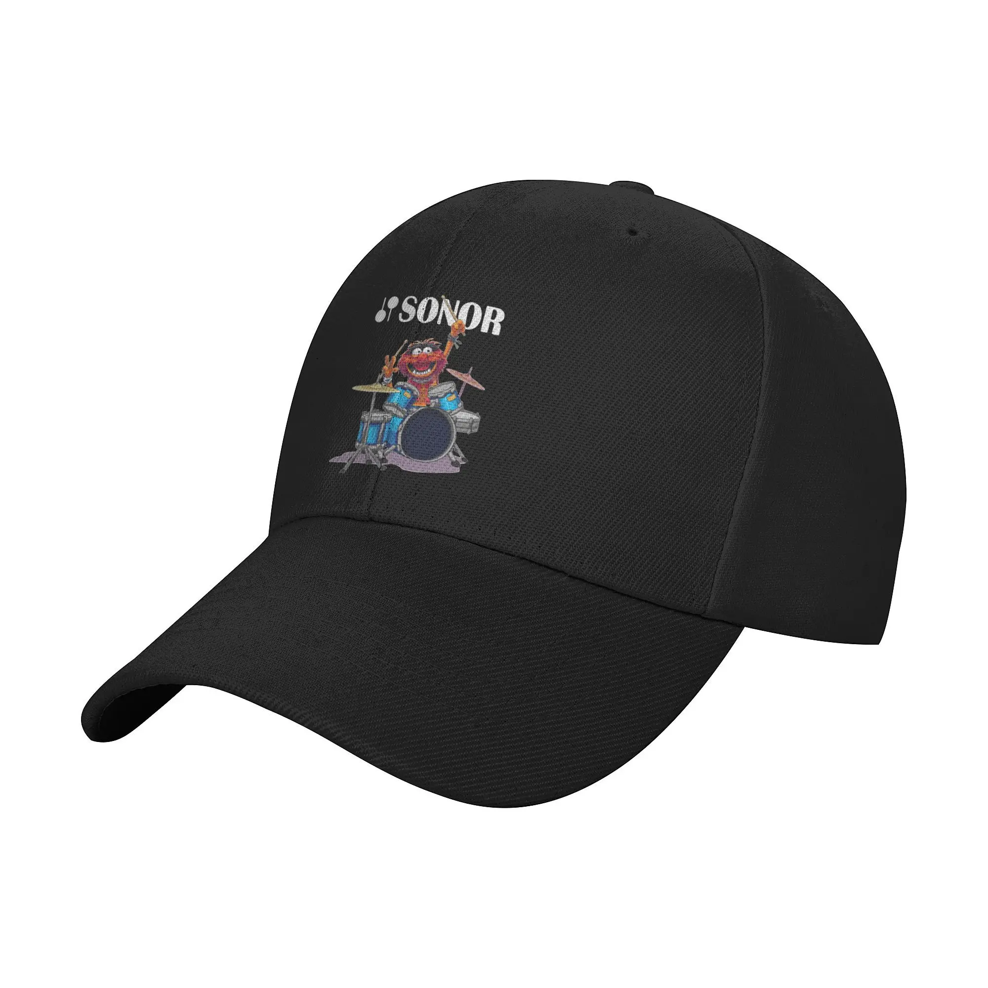 Animal Drummer The Muppets Show Baseball Caps Men Women Fashion Sun Caps Hats Breathable Snapback Caps Sun Caps Summer Hat