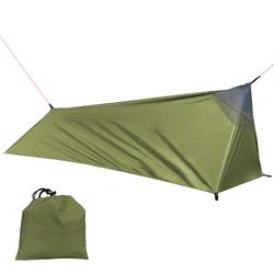 Backpacking Tent Outdoor Camping Sleeping Bag Tent Lightweight Single Person Tent with Mosquito Net