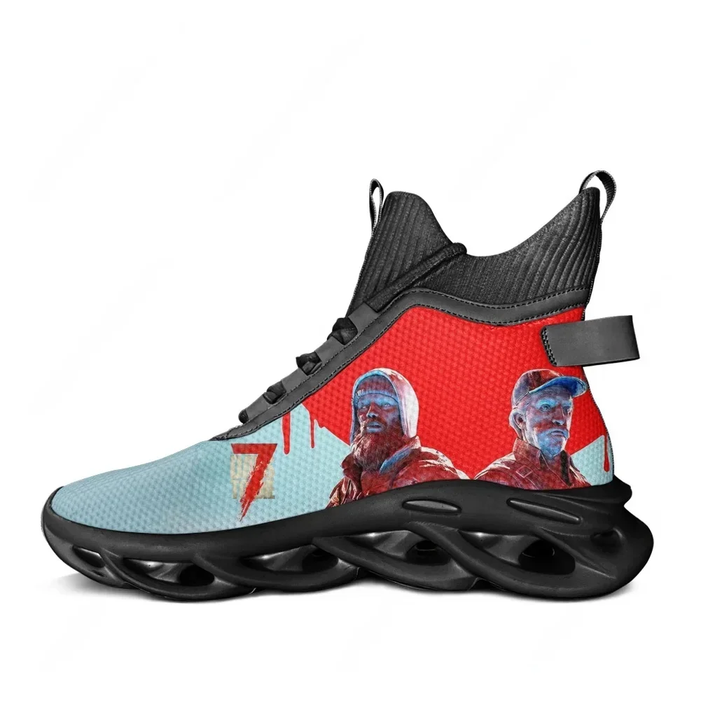 

Кроссовки 7 Days to Die High Top Flats: мужские и женские спортивные беговые кроссовки высокого качества, на шнуровке, из сетчатого материала, индивидуальный дизайн.