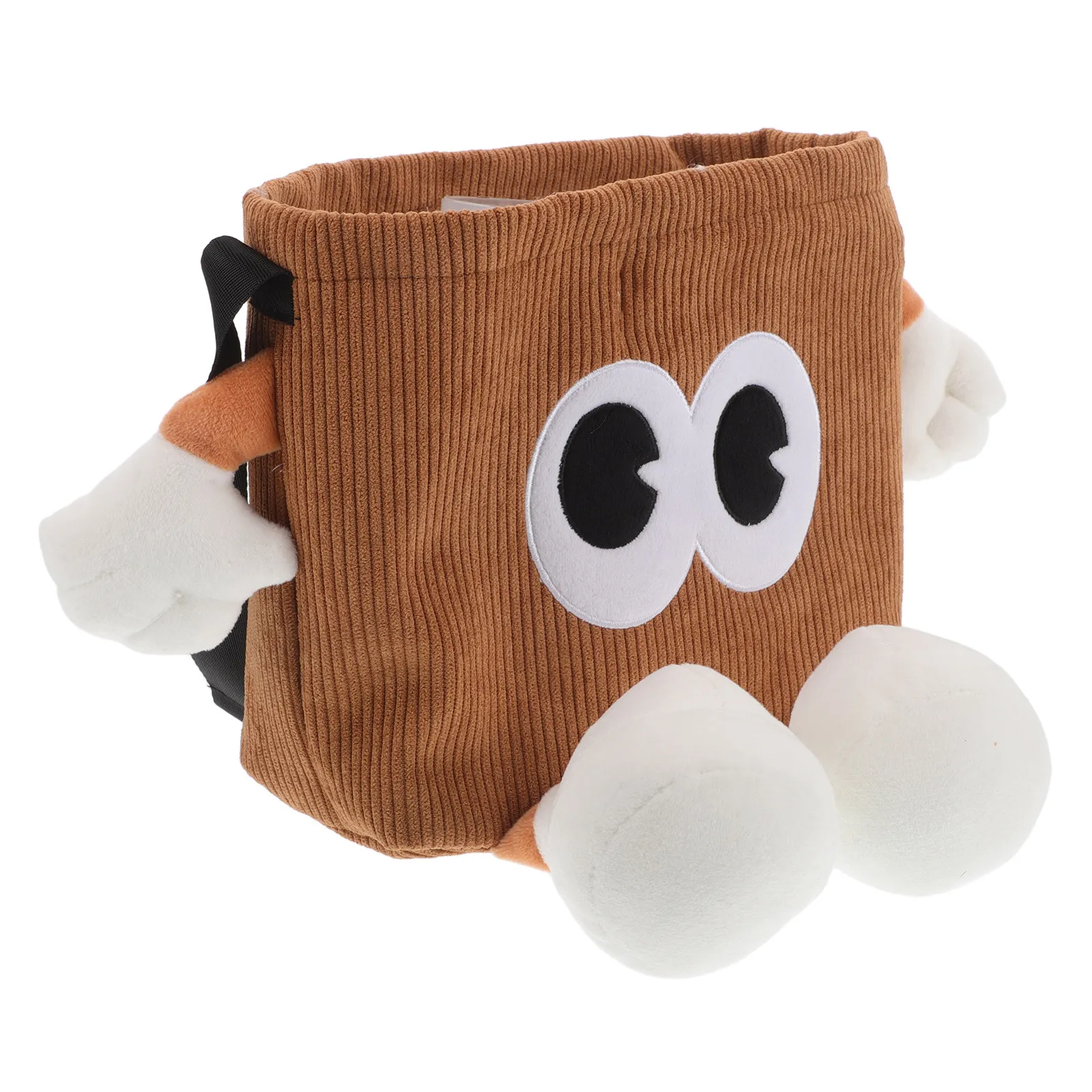 Backseat Car Trash Can Multi Functional Tissue Holder Umbrella Storage Compact Hanging Dustbin for Vehicle Interior Organization