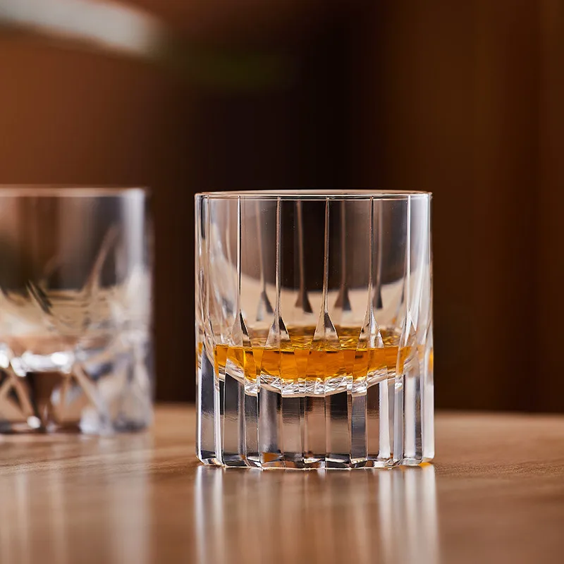 K9 كريستال زجاج ويسكي الزجاج اليدوية نحت الزجاج إدو قطع ضوء فاخر ستار مانغ الزجاج كأس للنبيذ الأجنبي