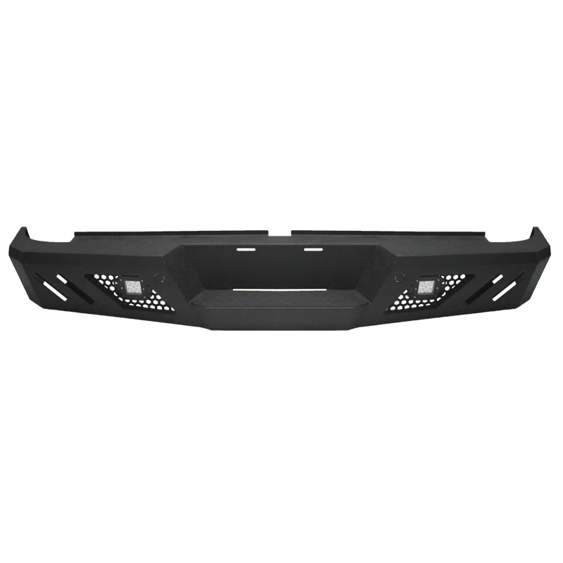 4x4 Car Body Parts Steel Rear Diffuse Rear Bumper With Light For Toyota Hilux Vigo 2012-2015