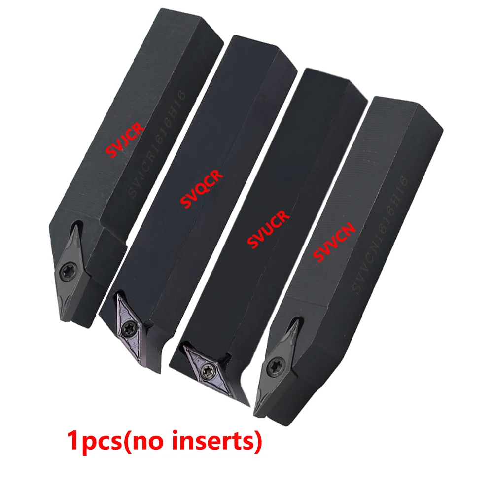 

1pcs SVJCR SVQCR SVUCR SVVCN 1010 1212 1616 2020 SVQCR1616 SVJCR1010 SVQCR1212 SVUCR1212 SVVCN1010H11 External Tools Holder CNC