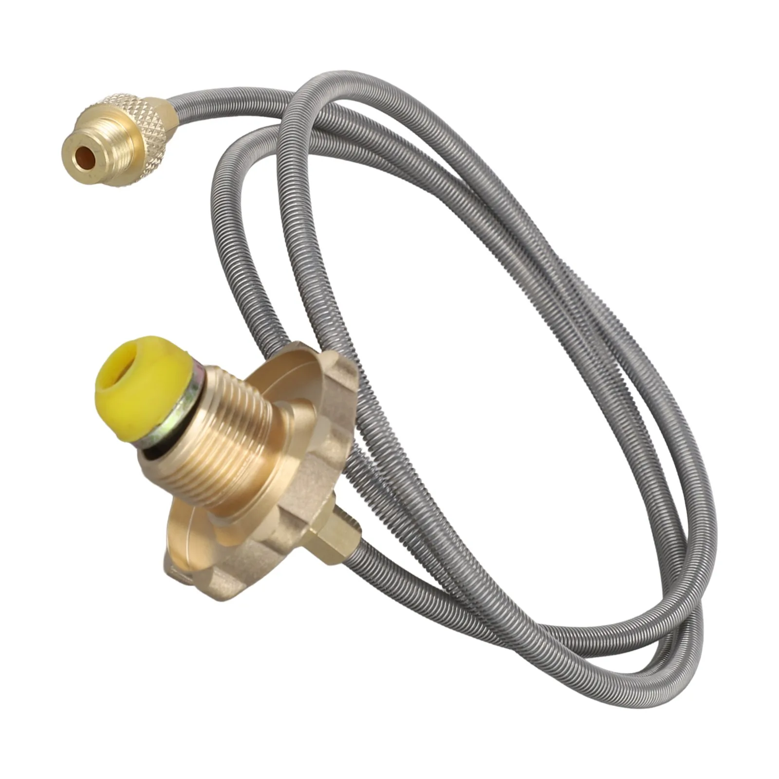 

Camping Cooking Outdoor BBQ 1.06M Propane Regulator User Friendly Solid Brass Construction User-friendly Design