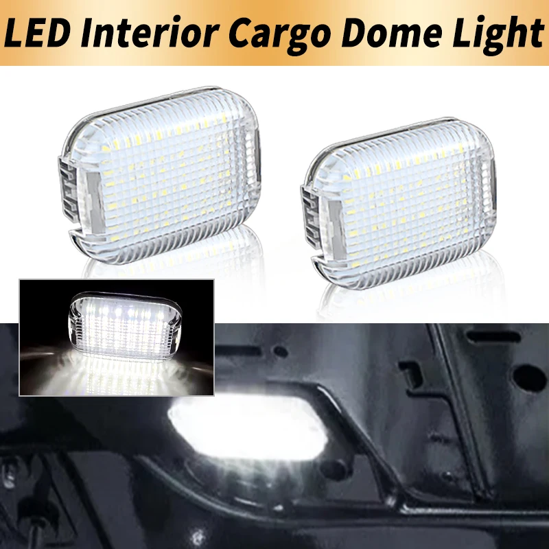 

2PCS LED Interior Cargo Dome Lights Canbus For Ford Transit 150/250/350/350 HD Van 2015-2023 Connect 2014-2023 E-Transit 2022-24