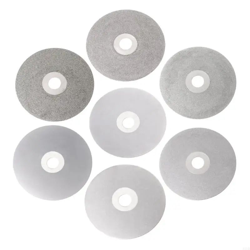 A2UD 4 "100 มม. 80-2000# Diamond Coated Lap Lap Wheel Lapidary Polishing Disc