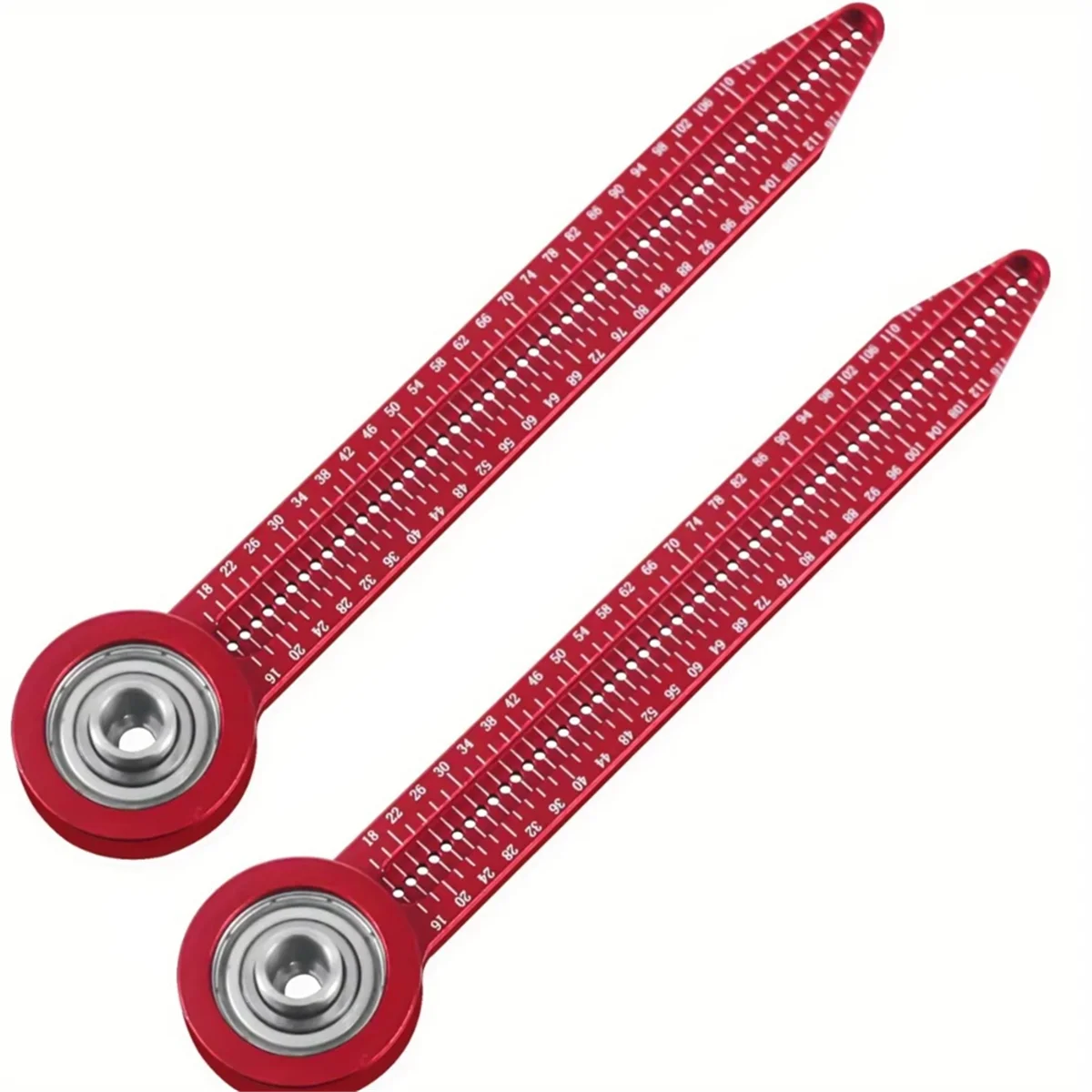 A002 Woodworking Circular Drawing Ruler, Fixed Point Marker, Adjustable Drawing Circular Ruler, Drawing Measurement Tool