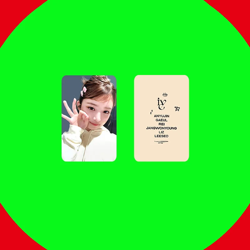 Kpop Idol 6pcs/set Lomo Cards IVE Photocards Photo Card Postcard for Fans Collection