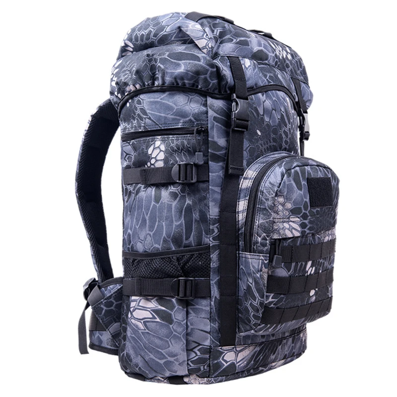 50L Military Tactics Backpack Large Capacity For Men Oxford Army Bag Climbing Hiking Travel Bag Mochila Camouflage Backpack