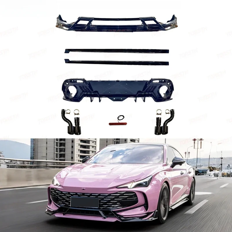 

Body Kit ABS Rear Lip Exhaust Bumper