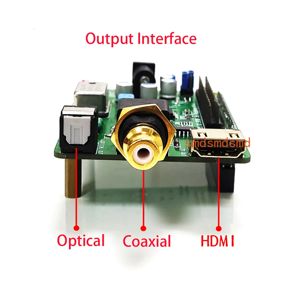 WM8804G I2S HDMI Coaxial Optical HiFi PiFi Digi+ Digital Audio Sound Card Decode Board DSD64 Volumio Moode Raspberry Pi 4B 3B