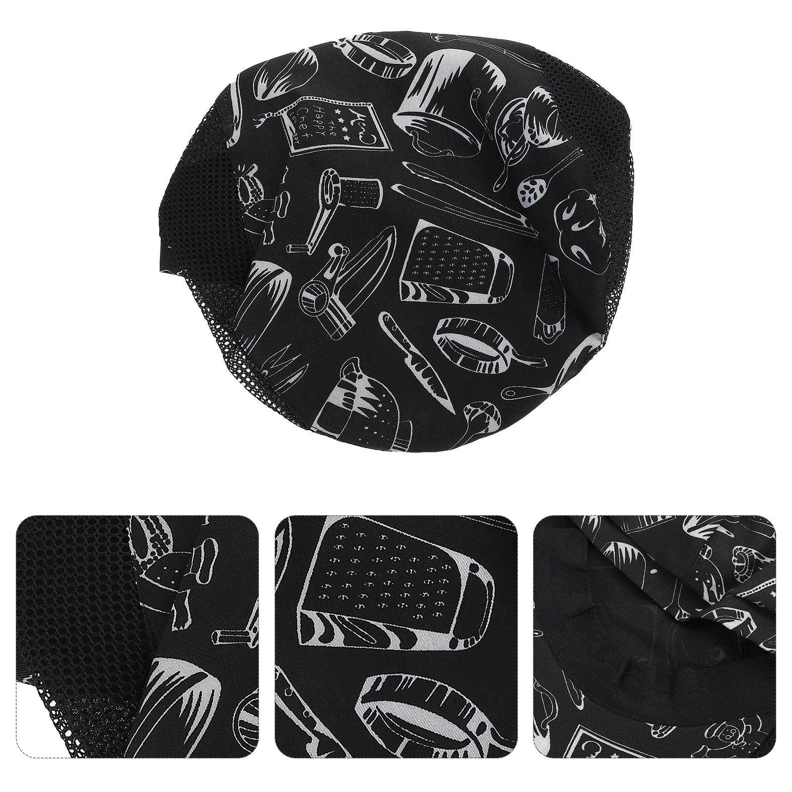 2 stücke Chef Hut Baskenmütze Baumwolle Küche Kochen Kappe Restaurant Uniformen Langlebig Waschbar Für Köche Kellner Männer Frauen