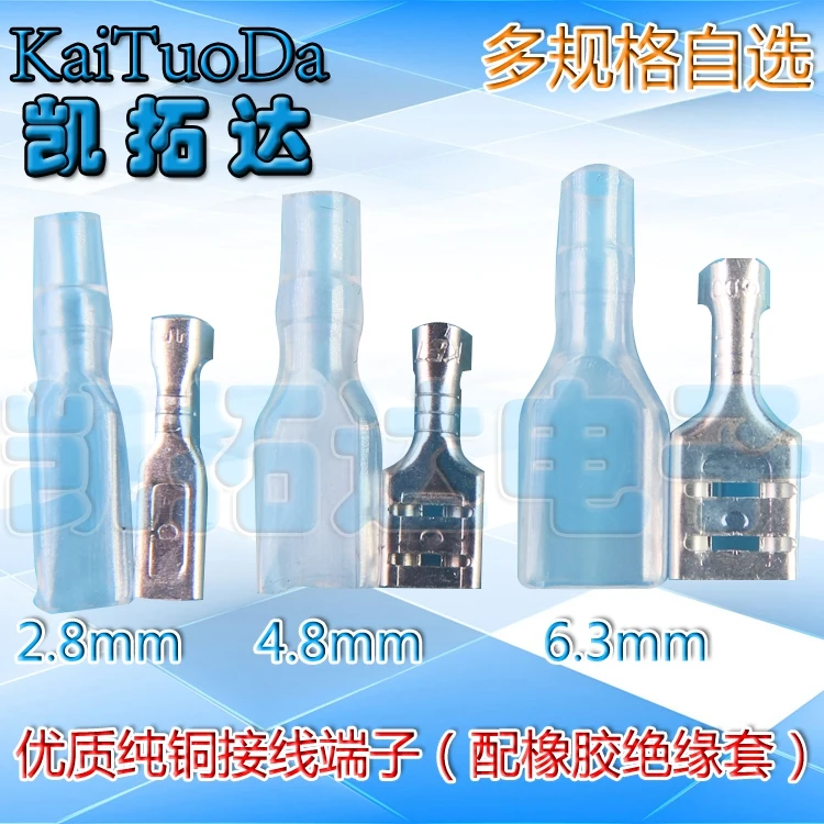 100 Pcs 2.8MM 4.8MM…