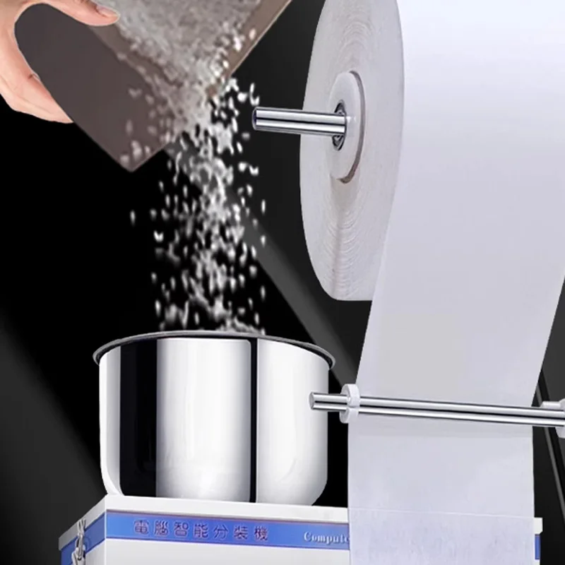 1-50g máquina de enchimento e selagem para partículas de grânulos em pó para saquinho de alimentos nozes especiarias chá feijão de café