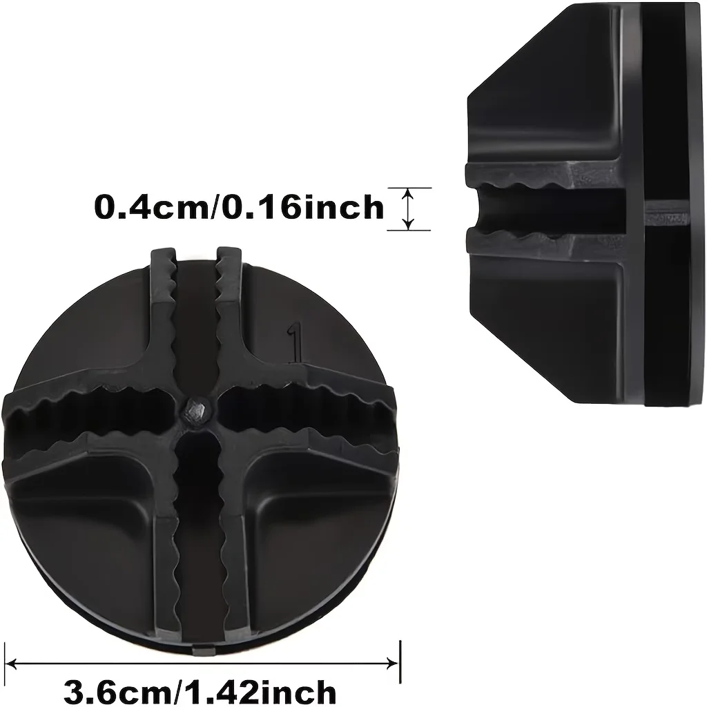 10Pcs Storage Cube Connectors with Locking Mechanism, Black, Suitable for Shelving, Wardrobes, Shoe Cabinets, Pet Cages