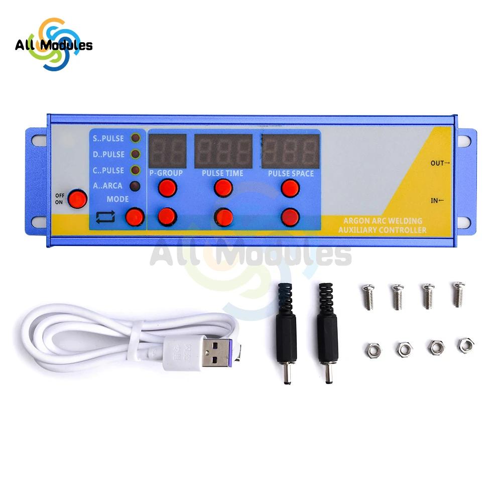 TIG Auxiliary Welding Controller Pulse Controller Argon Arc Welding Retrofit TIG Cold Welder Controller Machine