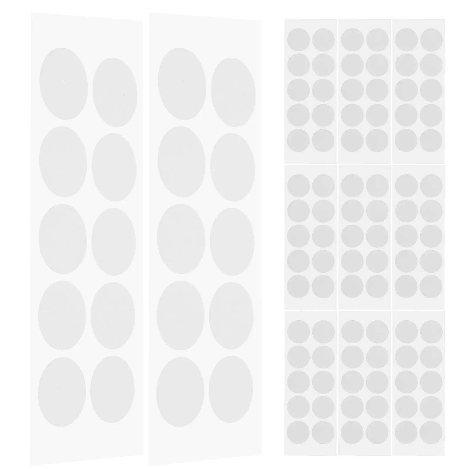 Transparent Acrylic Double Sided Adhesive Tape Clear Sticky Balloon Points Waterproof Traceless Round Sticker Wedding