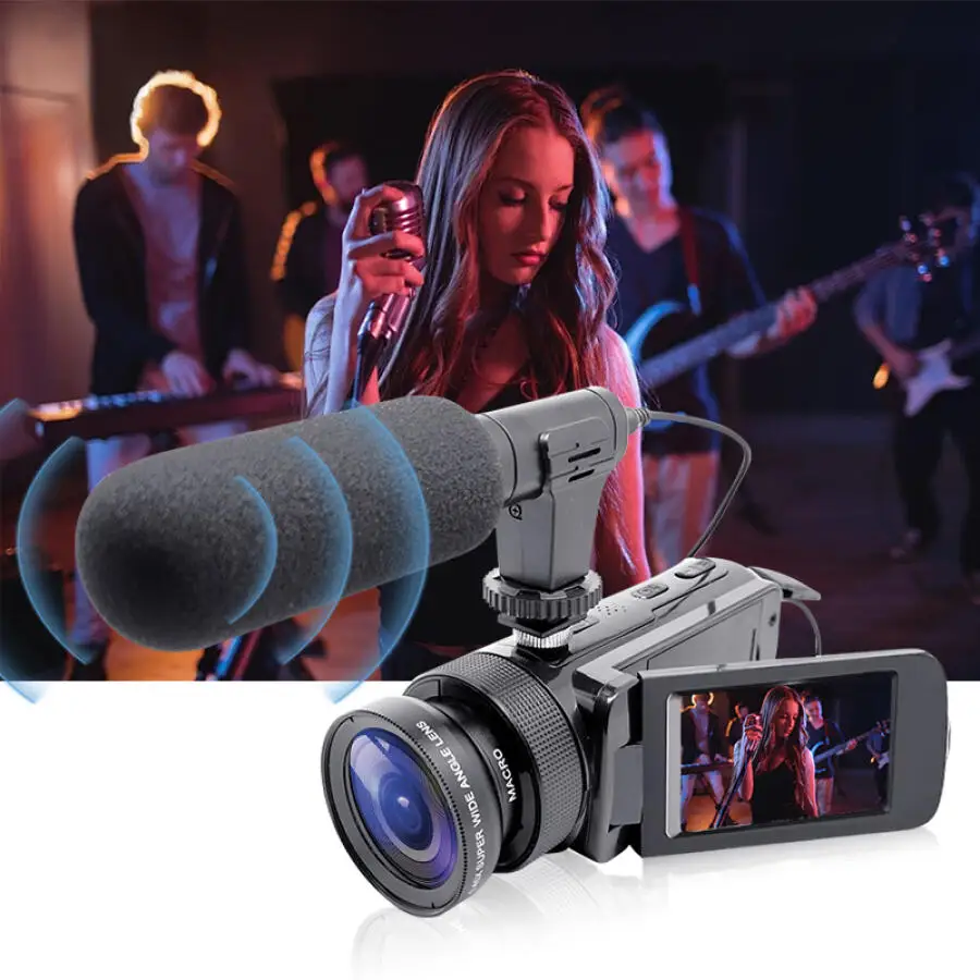 

Digital Camera Powerful With External Microphone 16MP Battery Long Lasting Endurance For Family photography