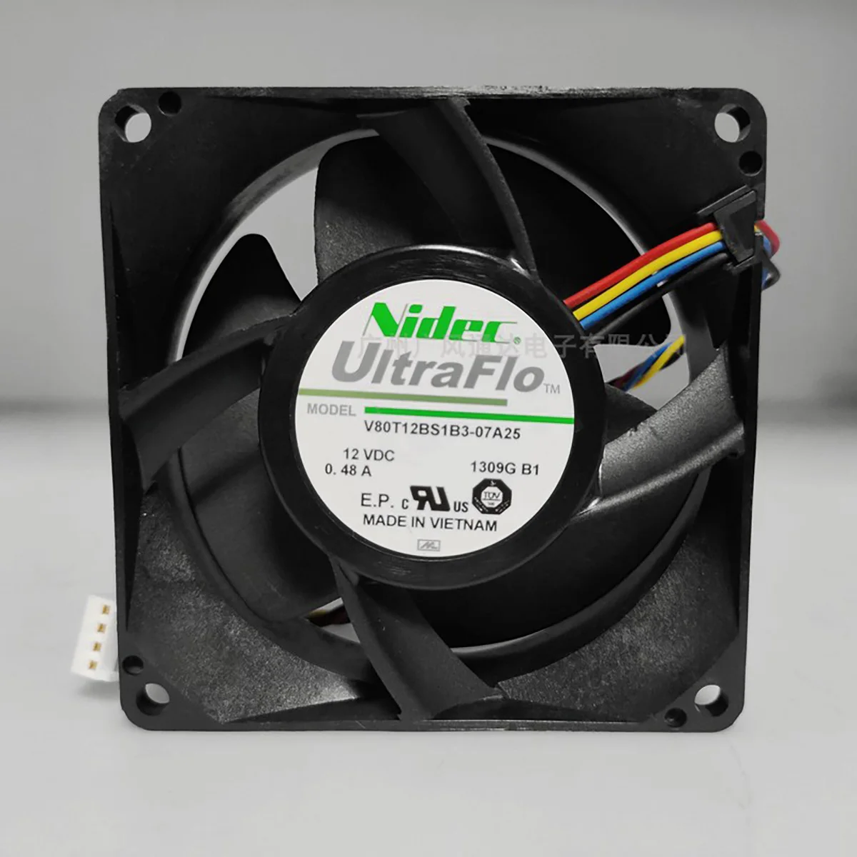 

V80T12BS1B3-07A25 12V 0.48A 8025 inverter dual ball cooling fan