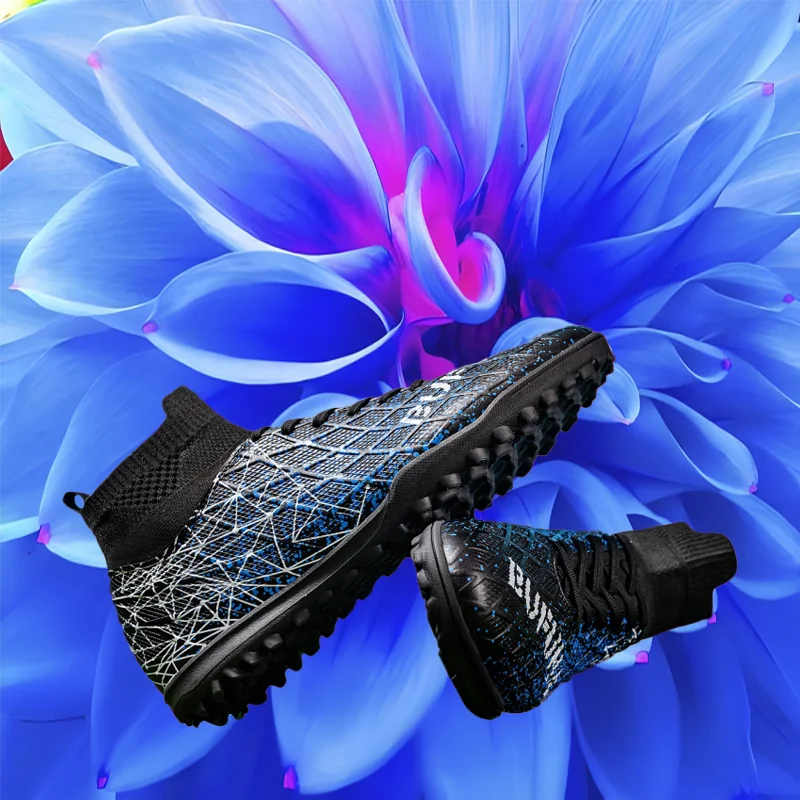 

Оригинальные футбольные бутсы для тренировок на газоне, искусственная трава AG/FG, футбольные бутсы с пятью сторонами, детские футбольные бутсы для детей