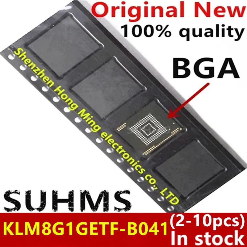 (2-10piece)100% New KLM8G1GETF-B041 KLM8G1GETF B041 8GB BGA Chipset