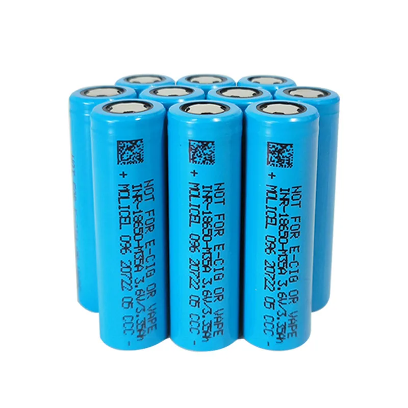 Original Molicel M35A INR 18650 Battery 3500mAh High Capacity Li-ion Rechargeable Batteries 10A 3.7V For E-Bike Flashlight Toys