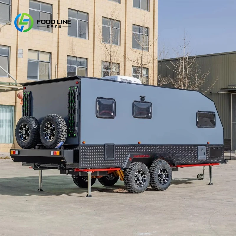 Customized Wholesale Travel Trailers Off-Road Camper Trailer Travel Caravan RV Multifunctional Motorhomes