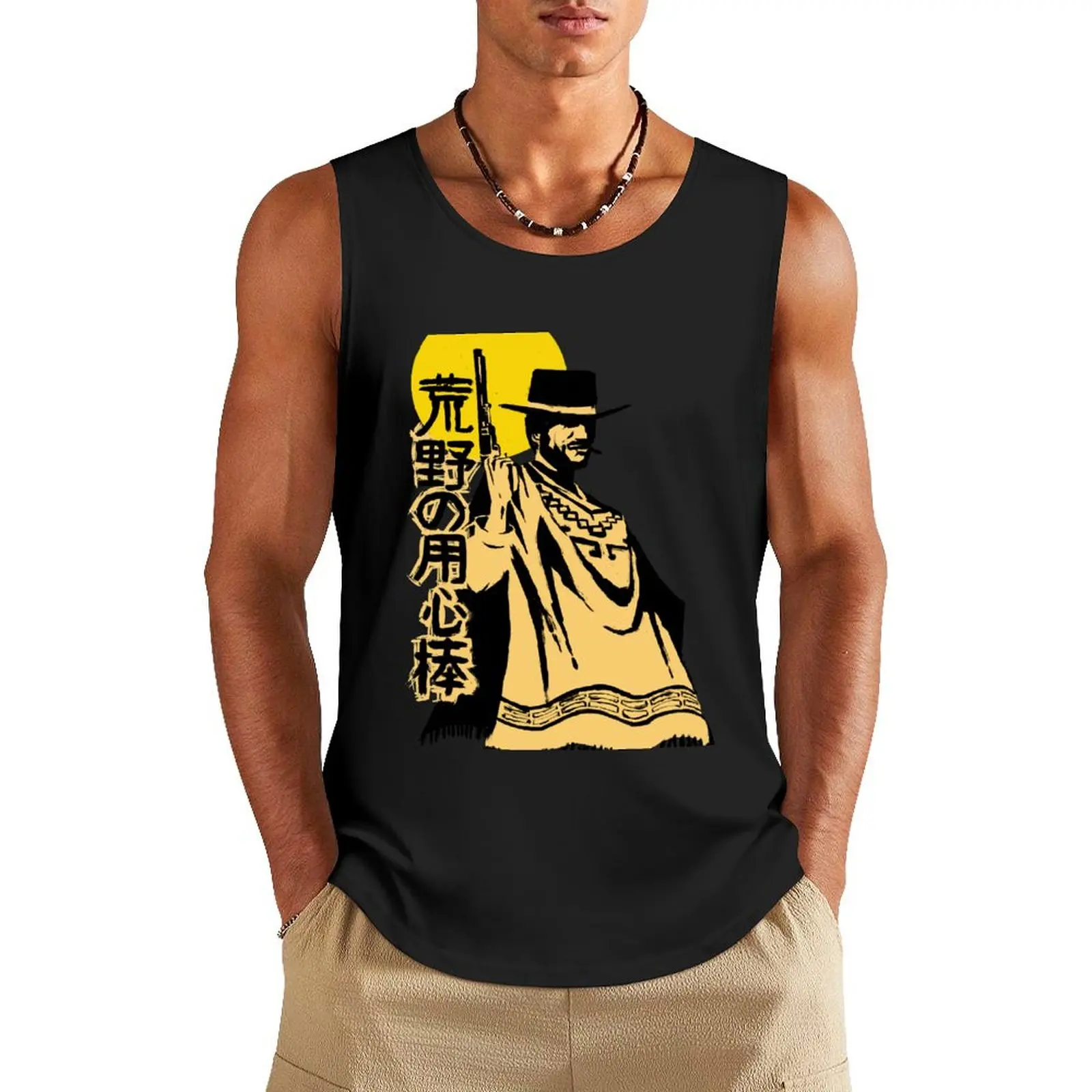 A Fistful Of Dollars Tank Top Top summer Vest male