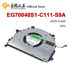 DC5V 0.45A 4-Wire Fan New Laptop CPU Cooling Fan Cooler For HUAWEI MateBook D14 EG70040S1-C111-S9A