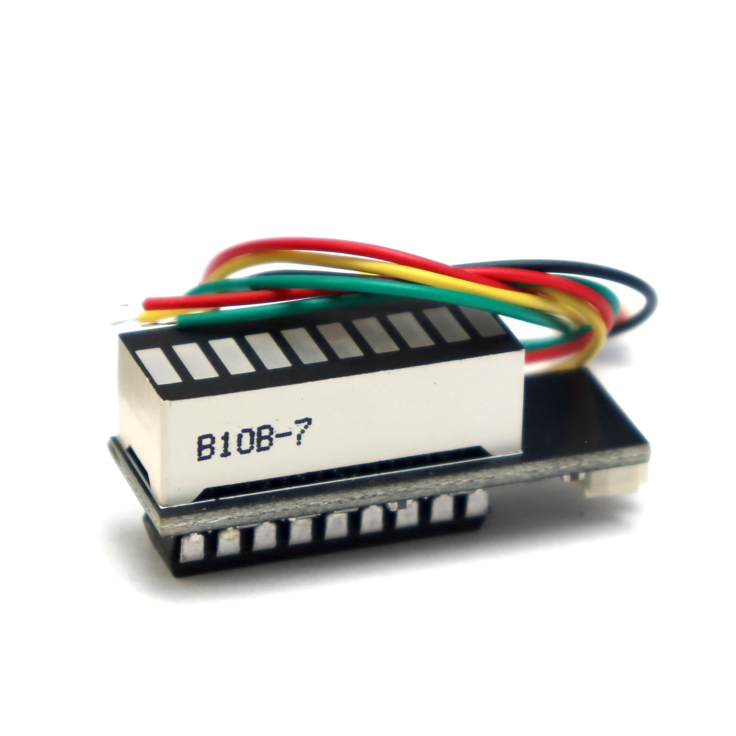 10-Segment-Musikrhythmus-LED-Anzeige, Spektrum-Audiosignalpegelmesser/VU-Meter für 9V-12V Auto-DC-Verstärker, Lautsprecher – Detail 3