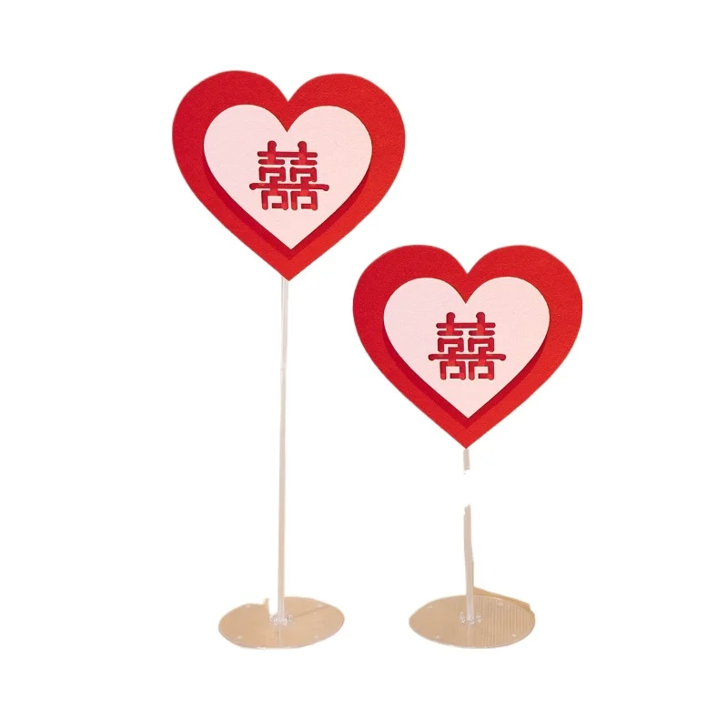 結婚式の愛の装飾品-結婚式の部屋-寝室の装飾セット-結婚式のテーブル-フローティングブラケット-リビングルームの装飾品