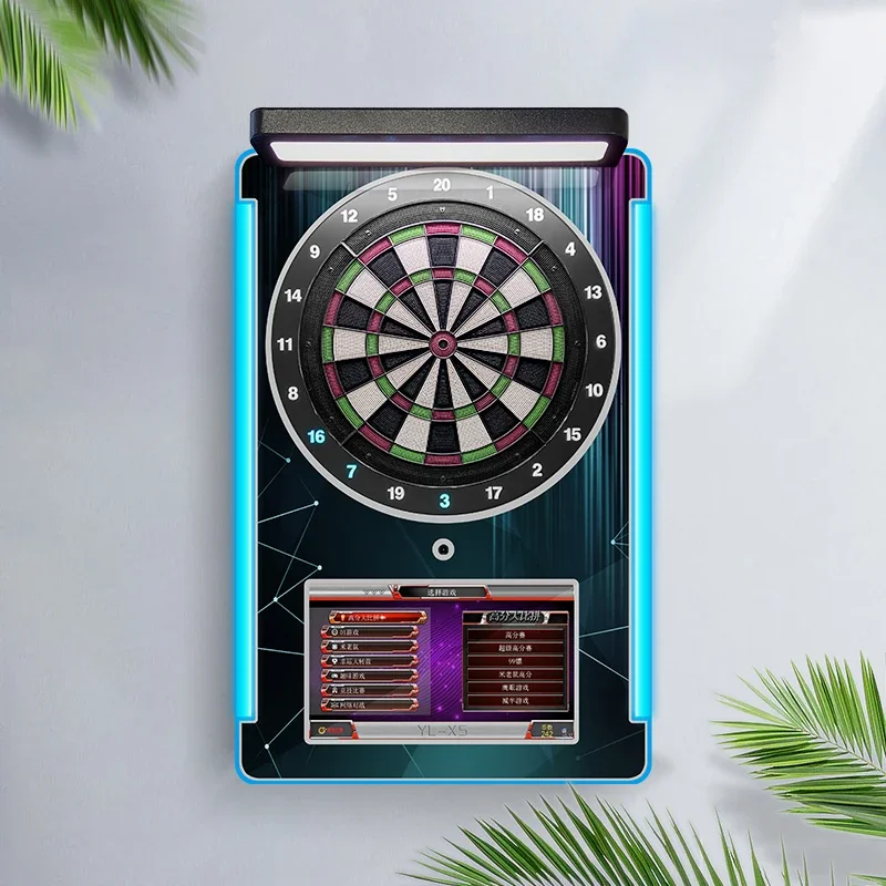 Electronic scoring dart machine Household soft darts Wall-mounted smart target disc bar